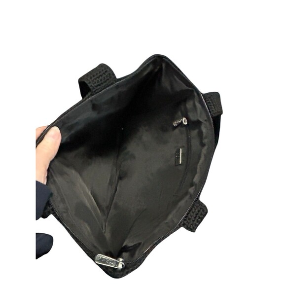 The Sak Large Shoulder Crochet Bag Double Straps NWOT Black - Picture 4 of 5